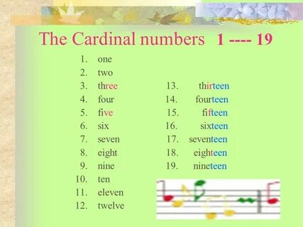 Cardinal number