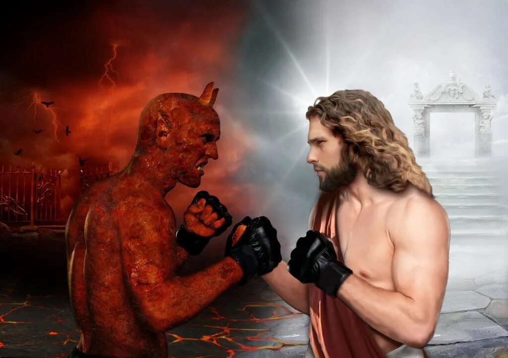 Станет злом. Бог против сатаны. Бог и дьявол. Противостояние Бога и дьявола. Иисус против дьявола.