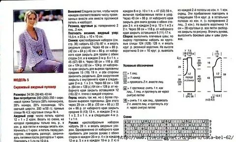 Вязание спицами описание моделей