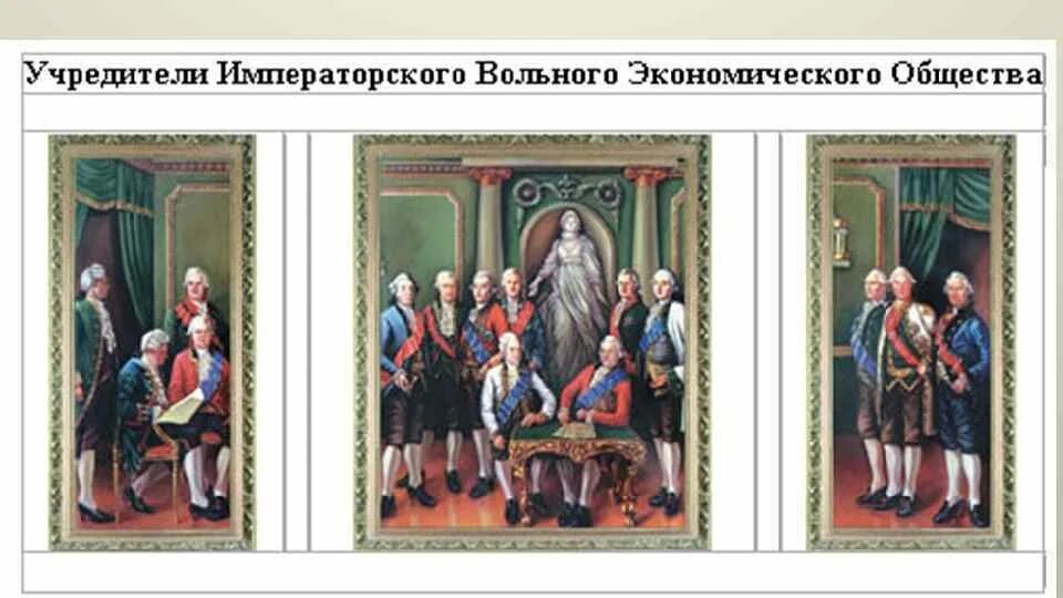 Вольное экономическое общество Екатерины 2 кратко. Императорское Вольное экономическое общество.