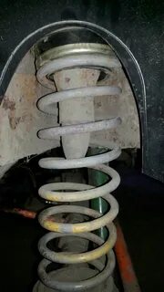 Снять передние пружины ваз