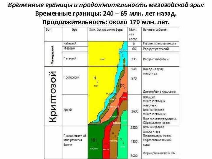 Мезозойская Эра временные границы. Временные границы и Продолжительность мезозойской эры. Временные границы. Границы Эр и периодов. Граница эр в россии