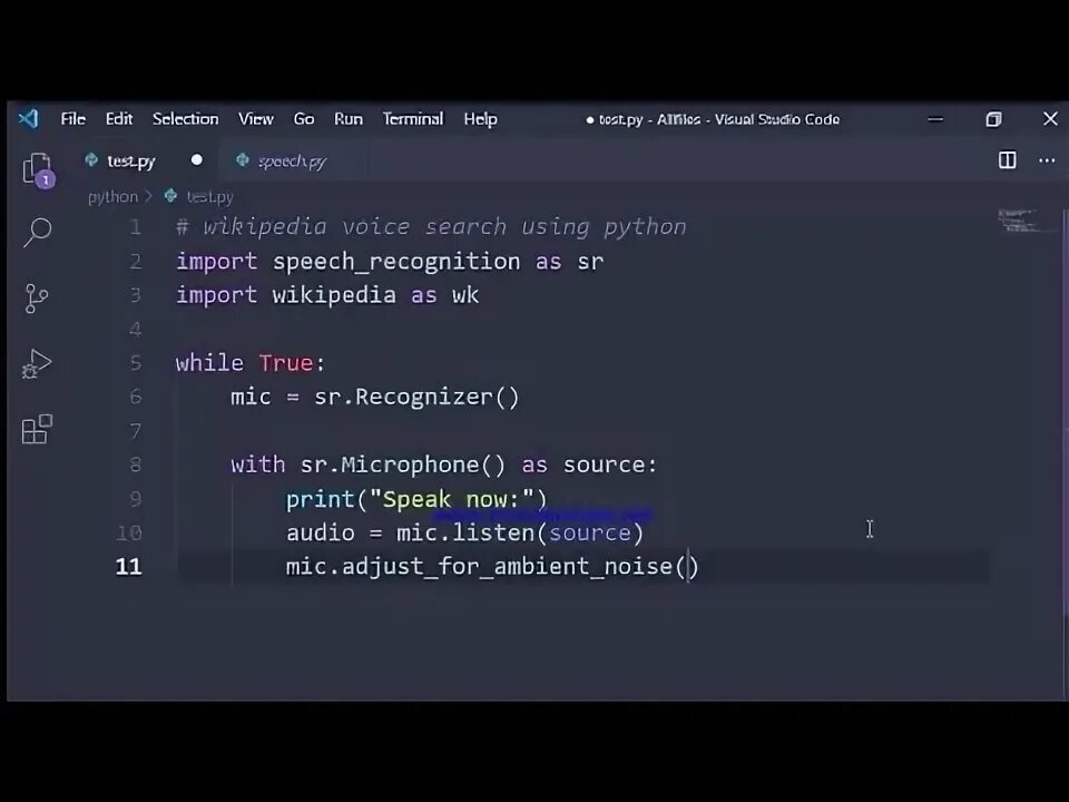 Библиотека wikipedia python. Speech recognition Python.