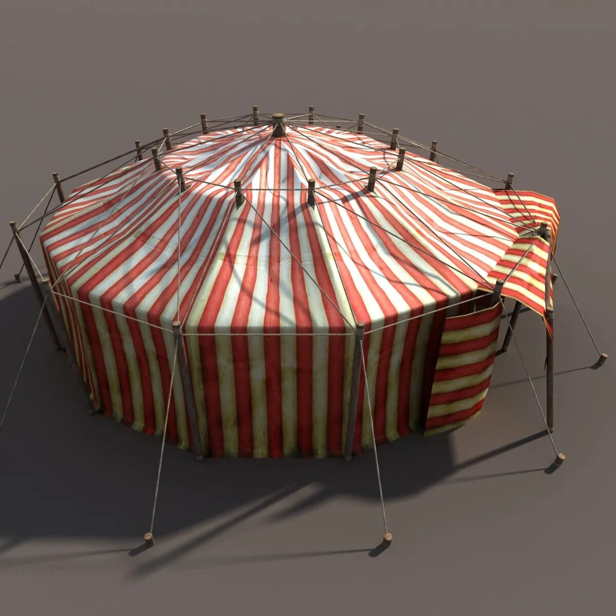 Цирк 3д модель. Circus tent 3d. tent exterior 3d models. цирк low poly.