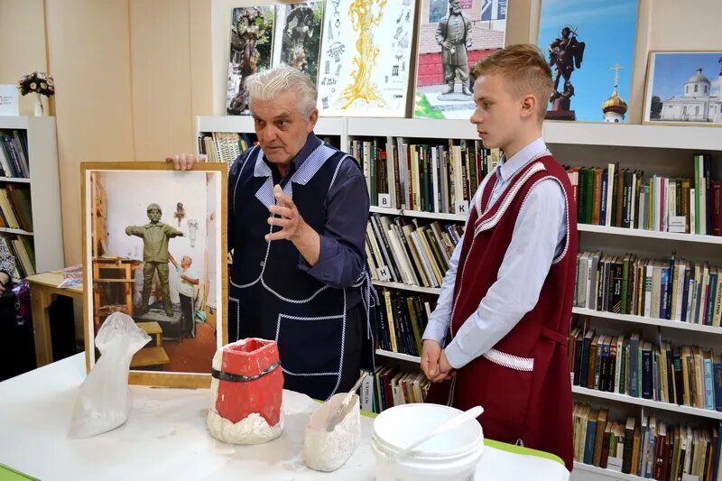 Тамбовский мастер Головешкин. Учитель скульптор, художник, Творец.