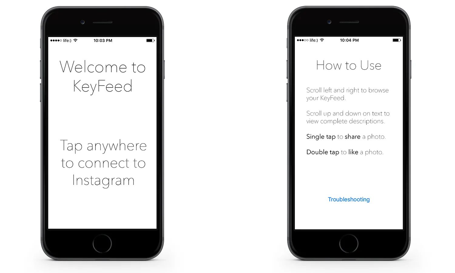Feed key. Feed key