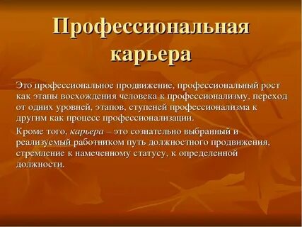Понятие профессионального стиля