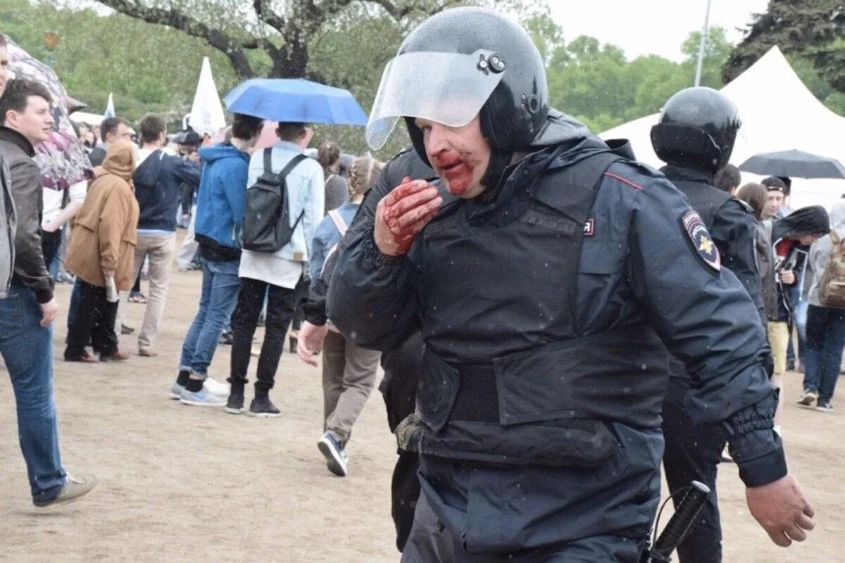 Росгвардия на митинге. Сотрудники на митинге