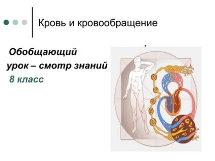 Биологии 8 класс кровообращение