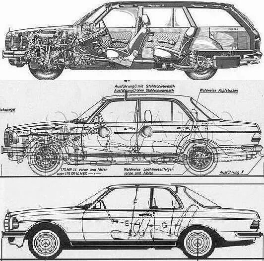 Габариты 124. Габариты мерседес w124 универсал. Mercedes benz w124 чертежи. Мерседес 124 чертеж. Чертеж мерседес 190.
