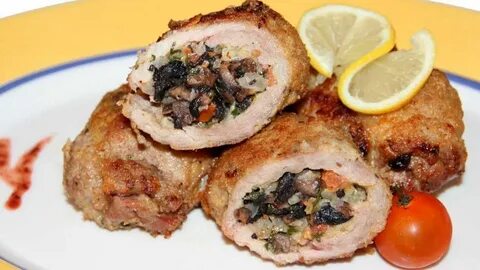 Котлеты фаршированные печенью