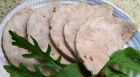 Домашняя ветчина из курицы