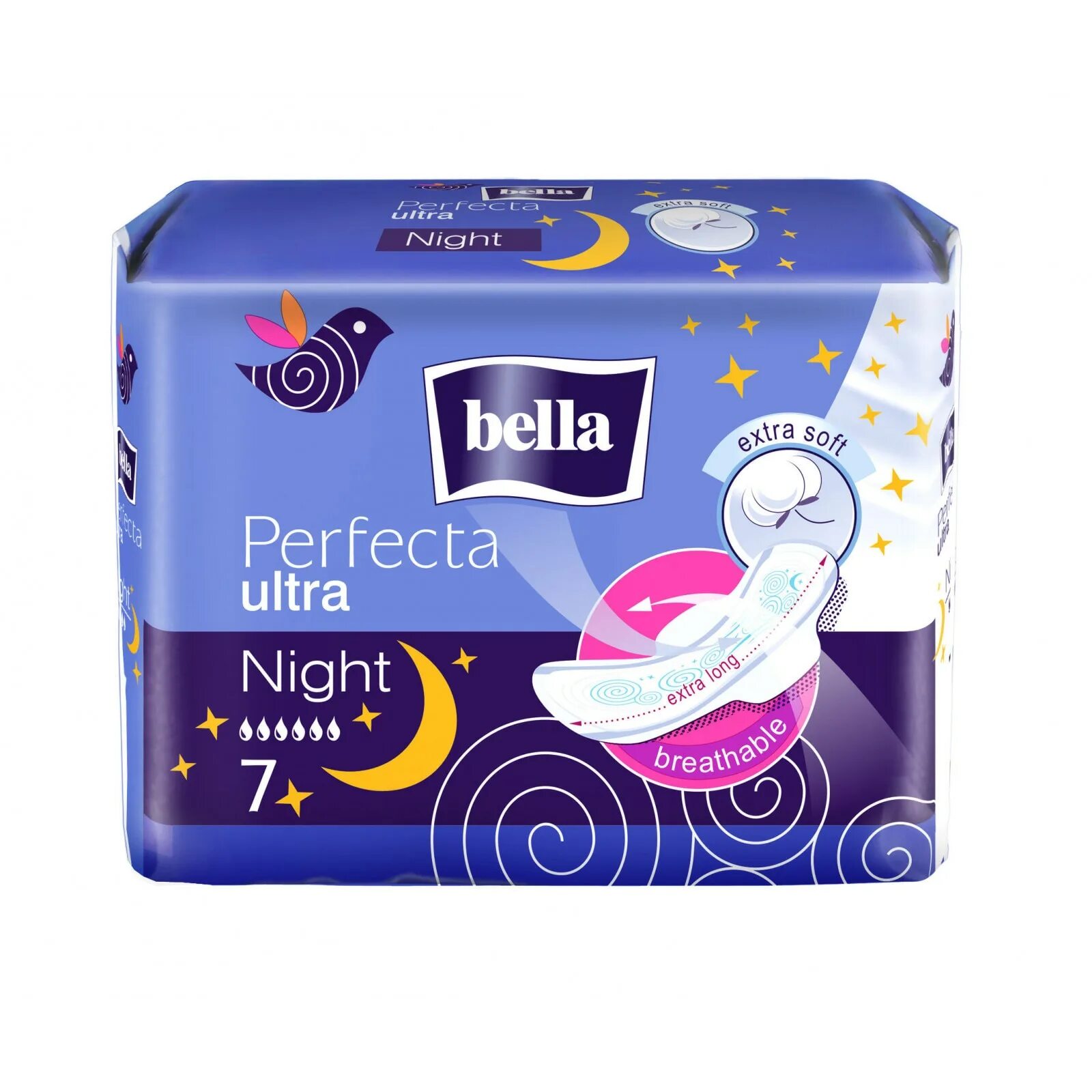 Прокладки для месячных какие лучше. Bella perfecta Ultra Night 7 шт.. Женские прокладки Bella perfecta Ultra Night 7 шт.