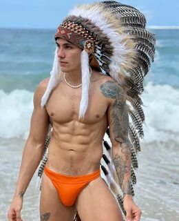 gay american indian naked amative wolf on x at the beach x 