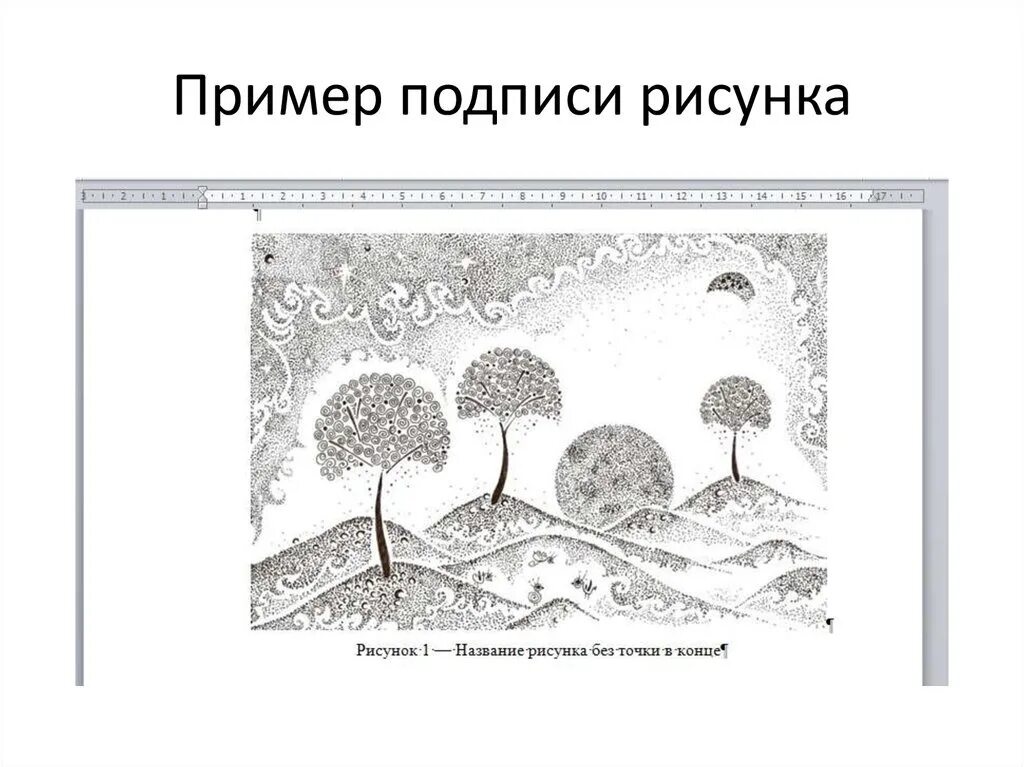 Как подписываются рисунки. Подпись рисунка по ГОСТУ. Как подписать рисунок. Оформление рисунков ГОСТ. Как подписывать рисунки по ГОСТУ.