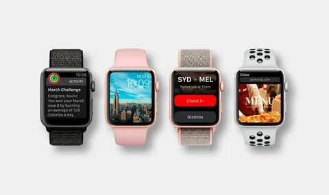 Линейка apple watch