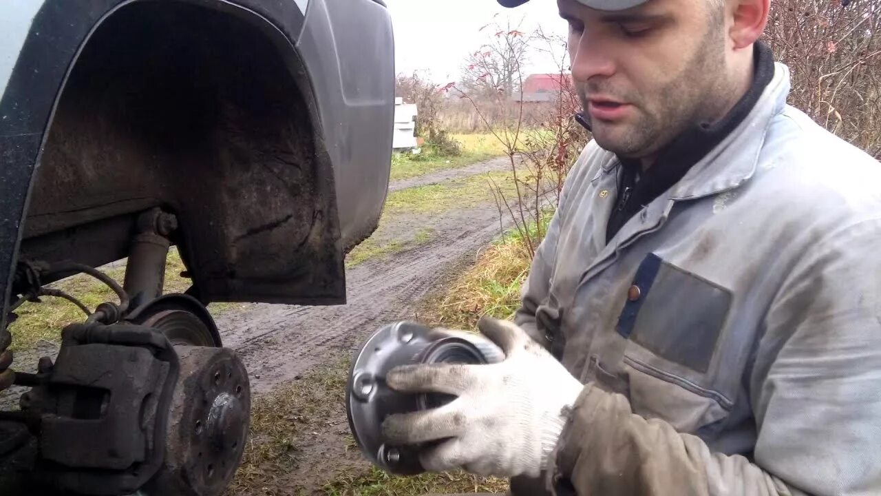Как заменить задний ступичный подшипник пежо боксер Шум заднего ступичного подшипника Peugeot 407 YouTube
