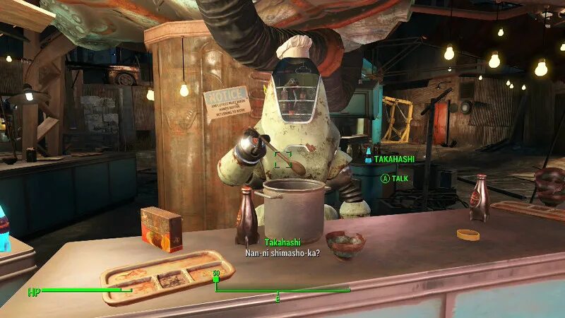 Фоллаут 4 доставить яйцо. Fallout 4 тахакаси. такахаси fallout 4. фоллаут 4 бар в даймонд сити. fallout 4 noodle.