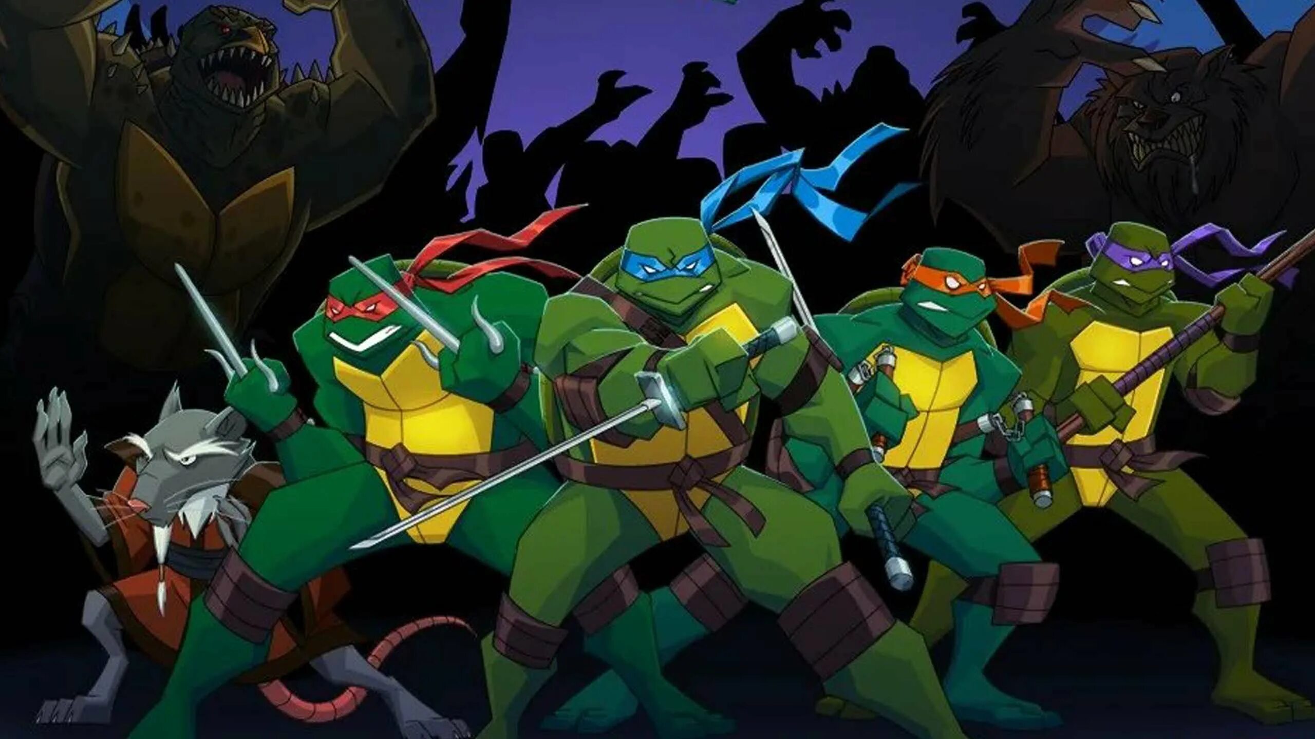 Черепашки TMNT 2003. Черепашки мутанты ниндзя 2009.