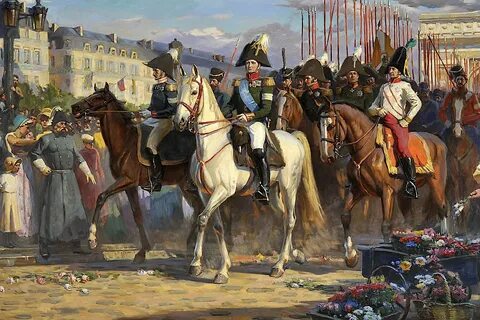 Париж 1814 года