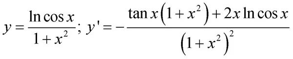 Y ln 7x 7x 7. Производная функции y=cosx / x2. Производная Ln cos2x. Вычислить производную:y=Ln x2^1-x2. Cos 2x производная функции.