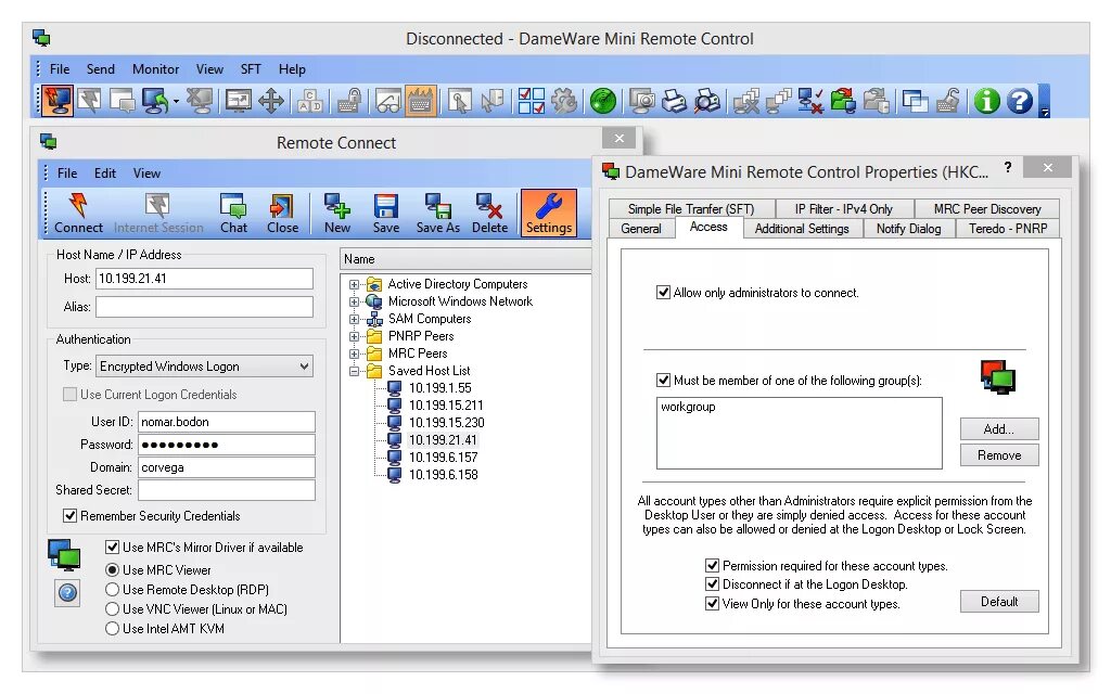 Remote peer. DAMEWARE Mini Remote Control 12.2.2.12. DAMEWARE Mini Remote Control контроль. Dame Ware Mini Control что это. DAMEWARE Remote desktop.