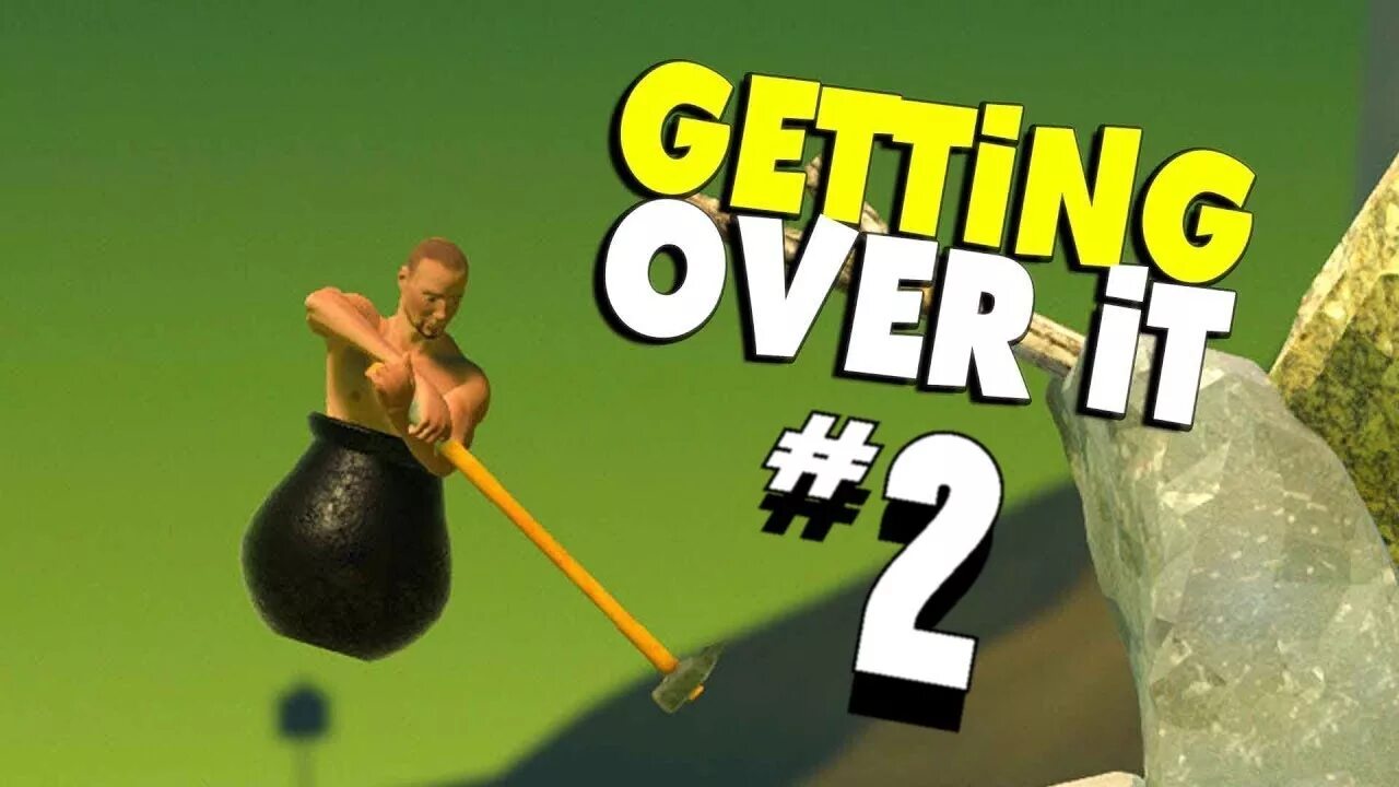 Getting over it. Getting over it стрим. Getting игра. Getting over it превью.
