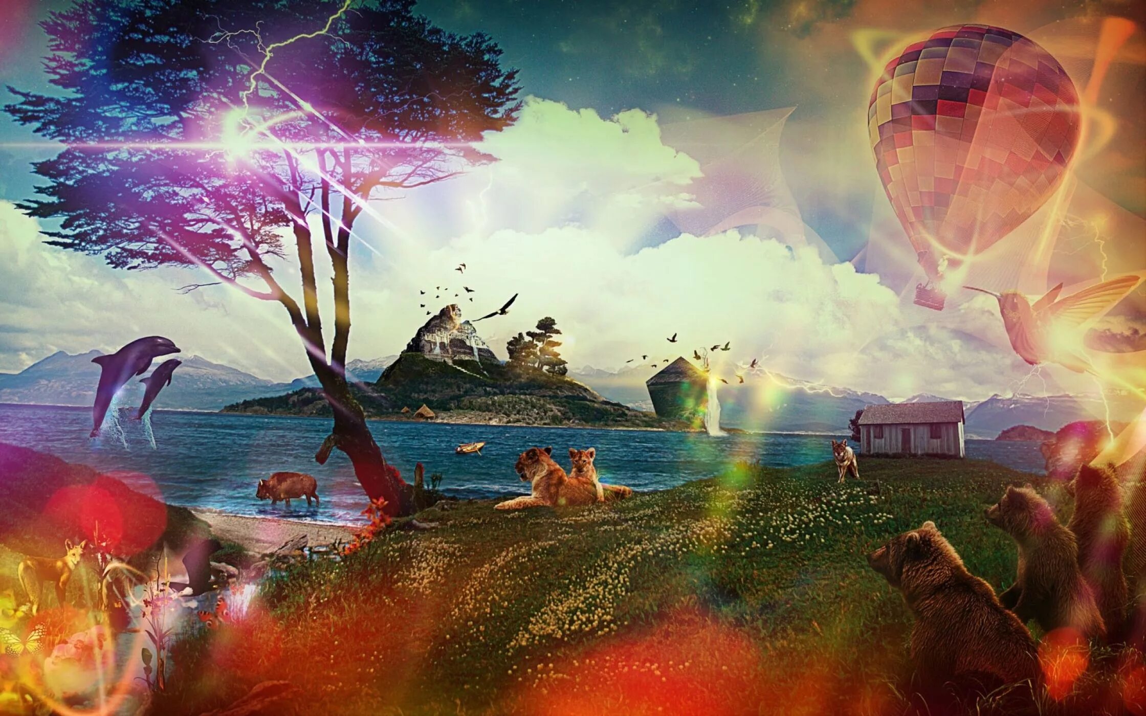 Мечты р п. Сказочная любовь. Фантастические рисунки. Красивый сюрреализм. Фантастические пейзажи.