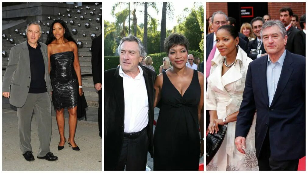 Award winning actor and director Robert De Niro and his family Celebrity familie