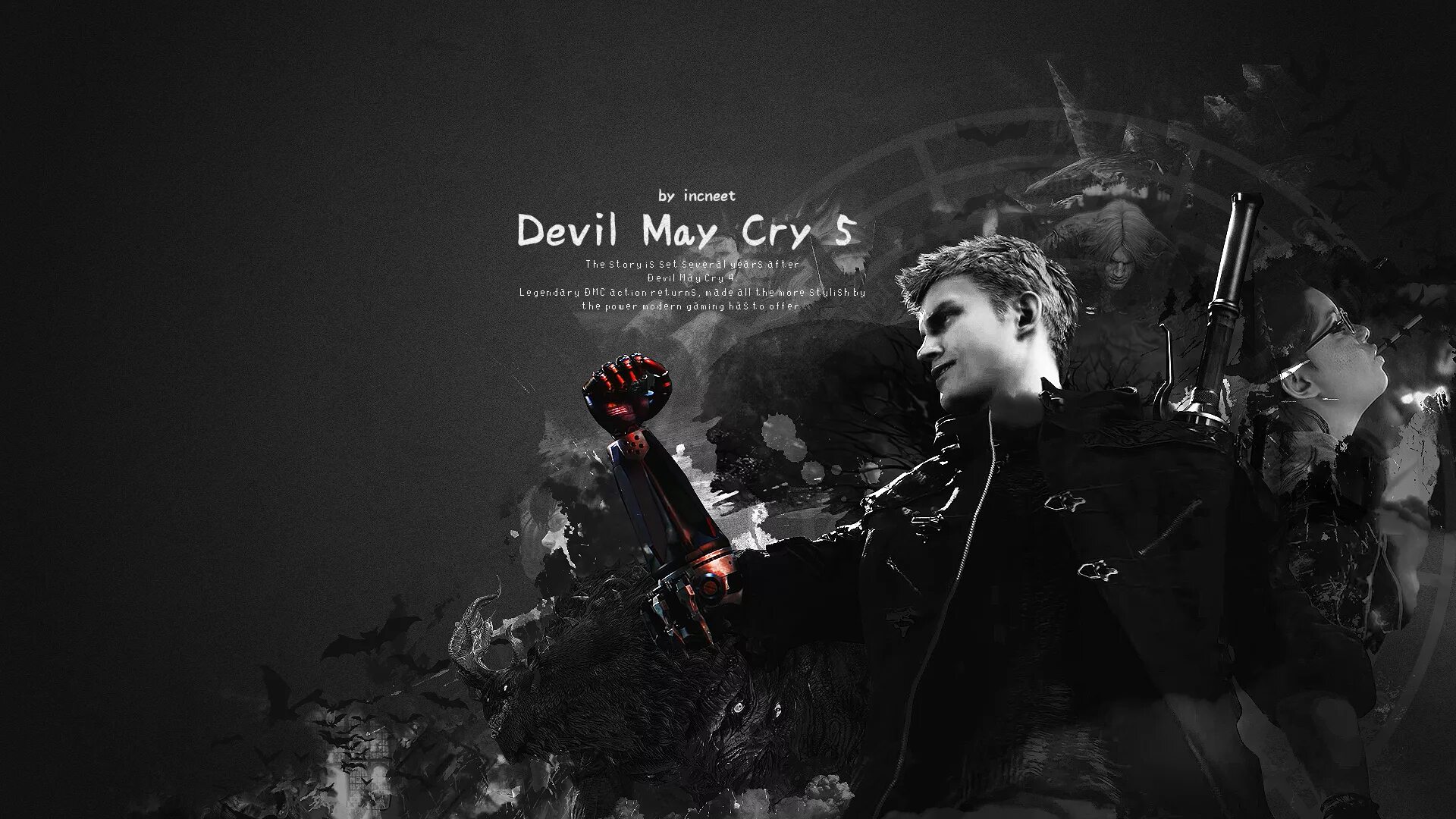 DMC 5. Devil May Cry 5. DMC 5 Wallpaper. Devil May Cry 5 1920x1080. Dmc обои