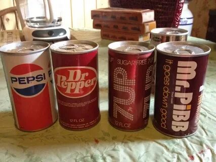 Напитки в жестяных банках