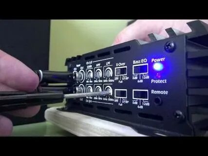 Настройки усилителя 4 канального для колонок