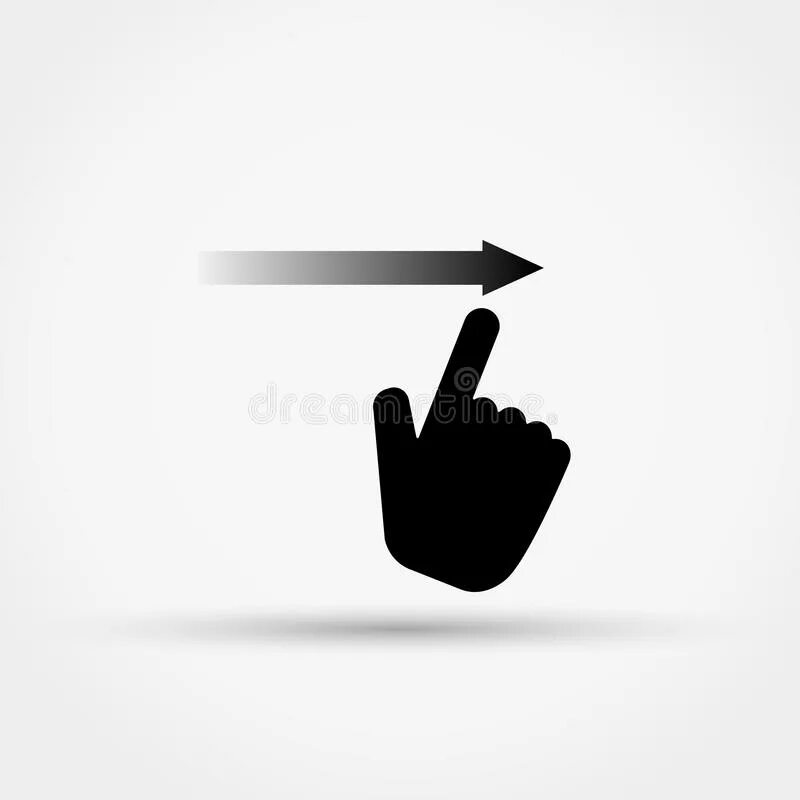 Screen swipe. Screen swipe