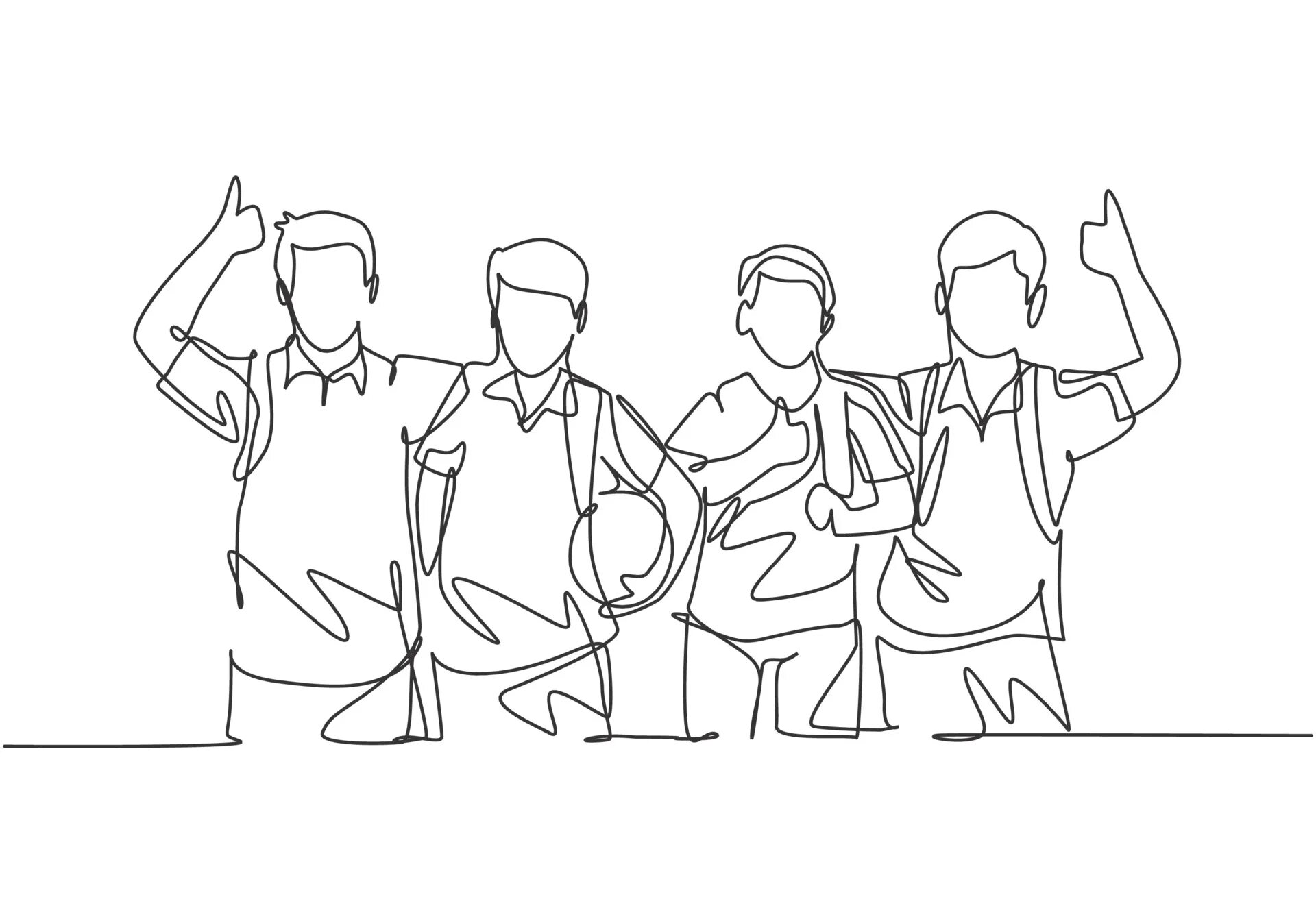 Draw group. Draw group