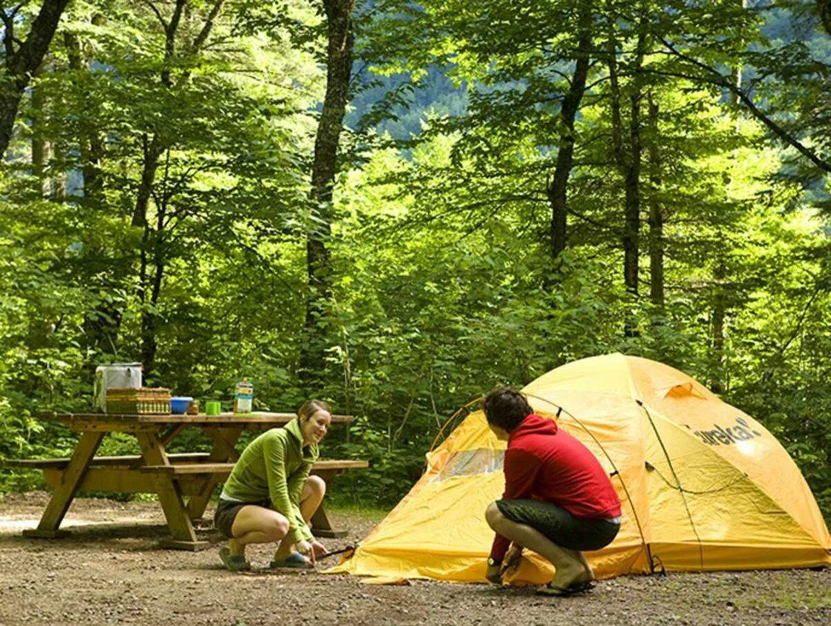 Camping outdoor