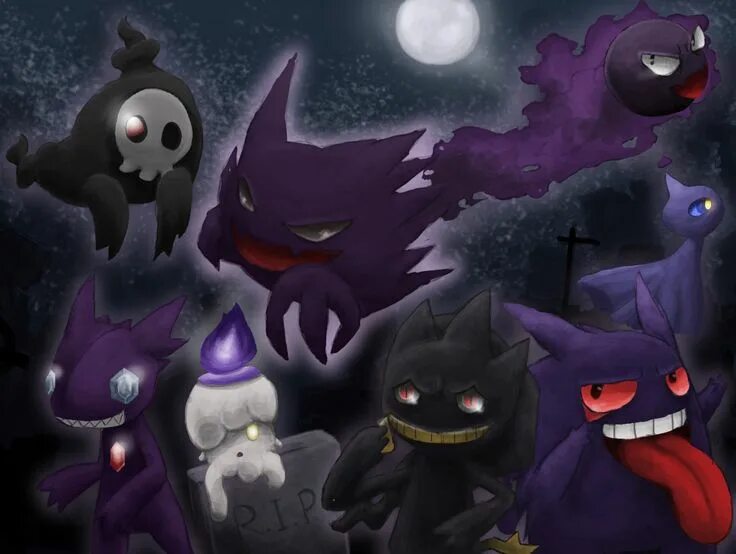 Ghost type a. Ghost type pokemon. ghostly pokemon. покемон привидение. spectre покемон.