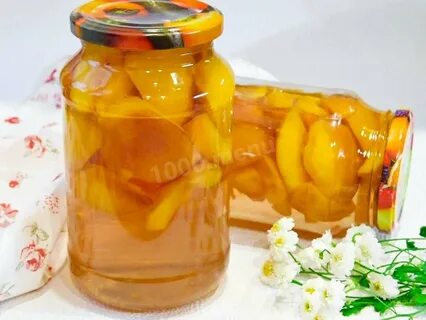 Компот из нектаринов на зиму без стерилизации
