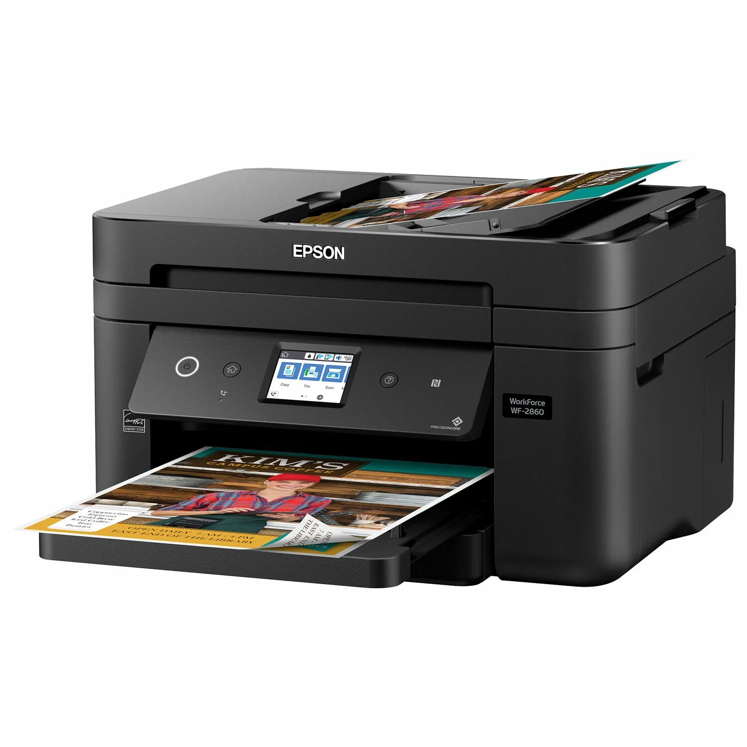 Как называется принтер используемый для цветной печати. Принтер epson workforce wf30. epson c443a. принтер epson workforce 60. epson workforce wf-100w.