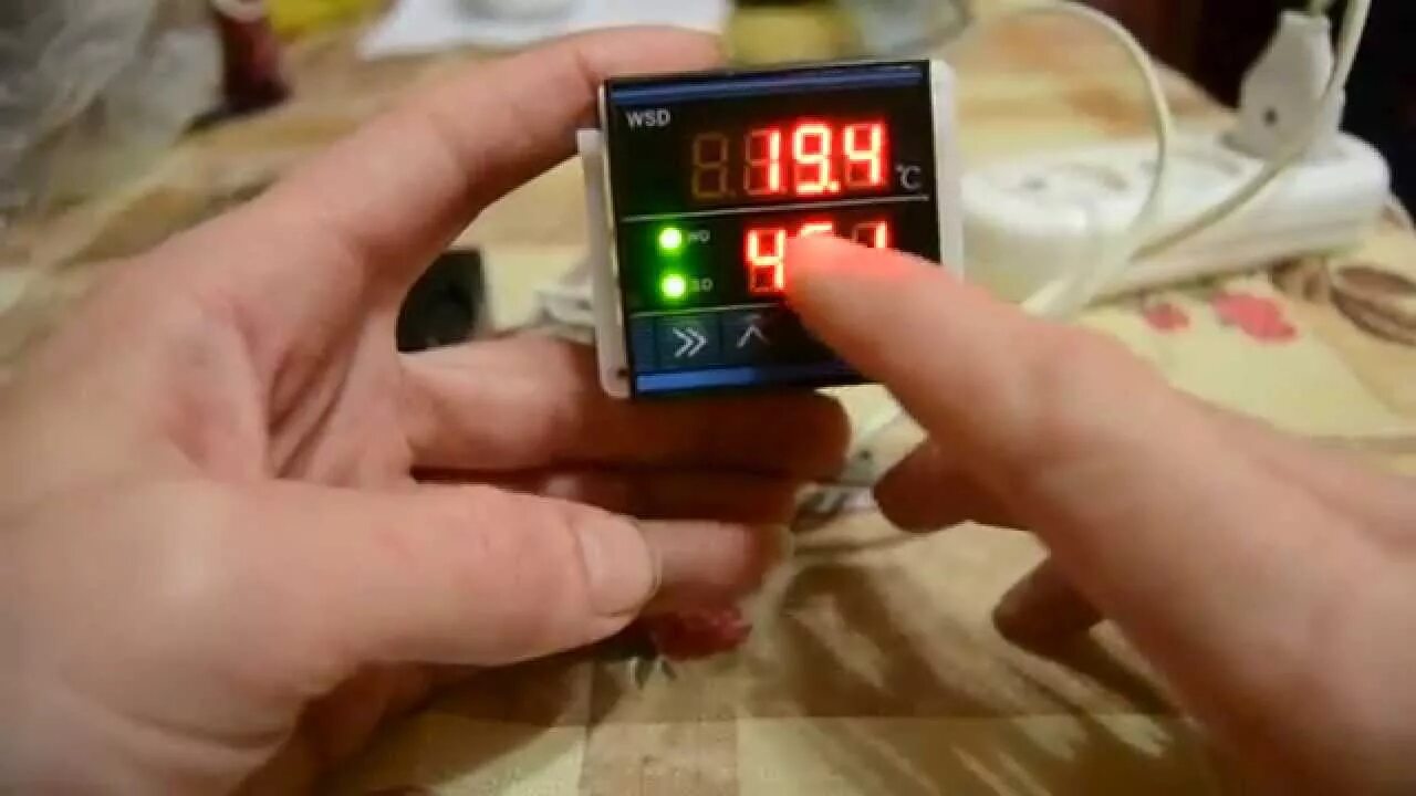 Настройка терморегулятора видео