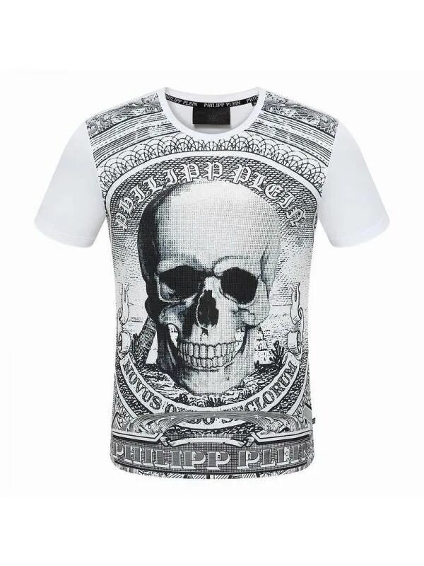 белая футболка с черепами. мужские футболки с принтом. белая футболка с черепами. майка череп. майка с черепом мужская.