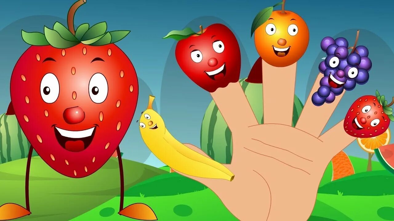 Fruits finger. Овощей палец семья. Fruits finger. Fruits finger. Bingo finger family.