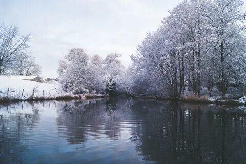 Водоемы зимой