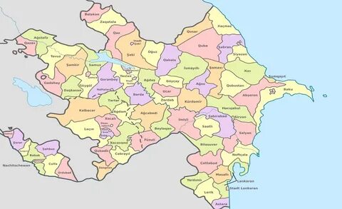 Республика азербайджан районы
