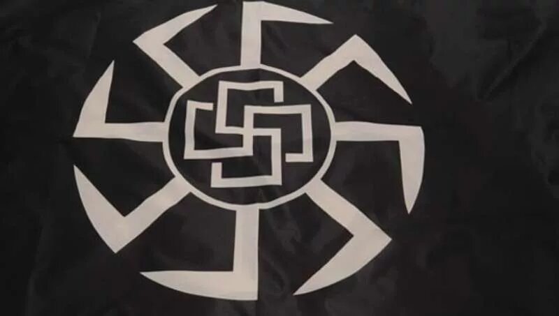 Неонацистский символ «чёрное солнце».