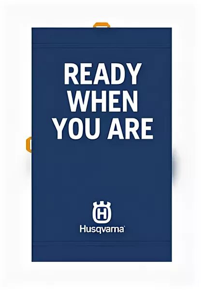 Husqvarna ready when you are. Вайт книга Хускварна с девушкой.