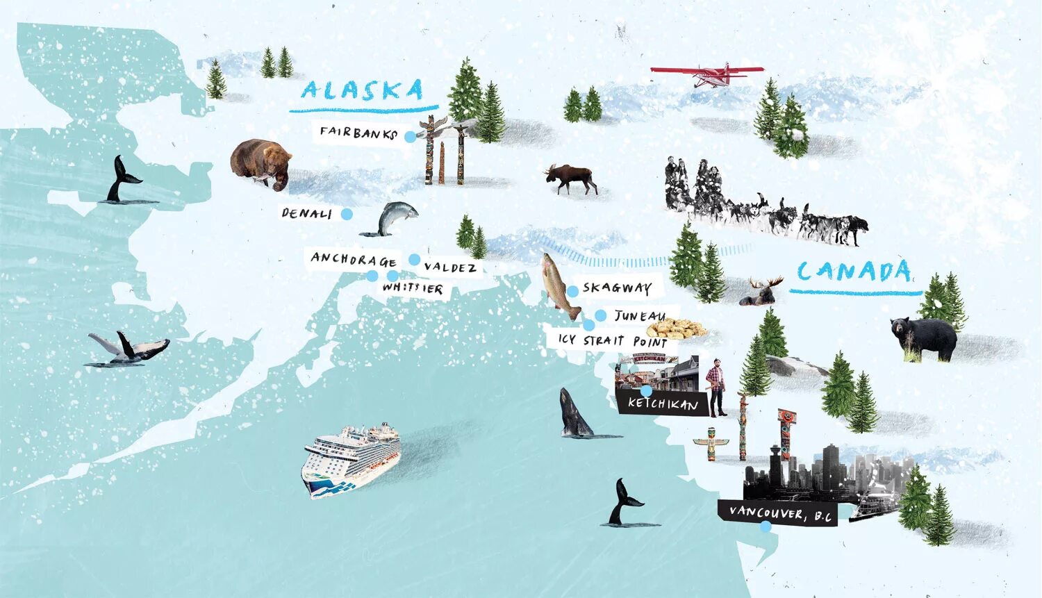 Аудиокнига аляски. Аляска для журнала. Географическая карта Аляски. Порт Протекшн на карте Аляска. Аляска для дошкольников в картинках.