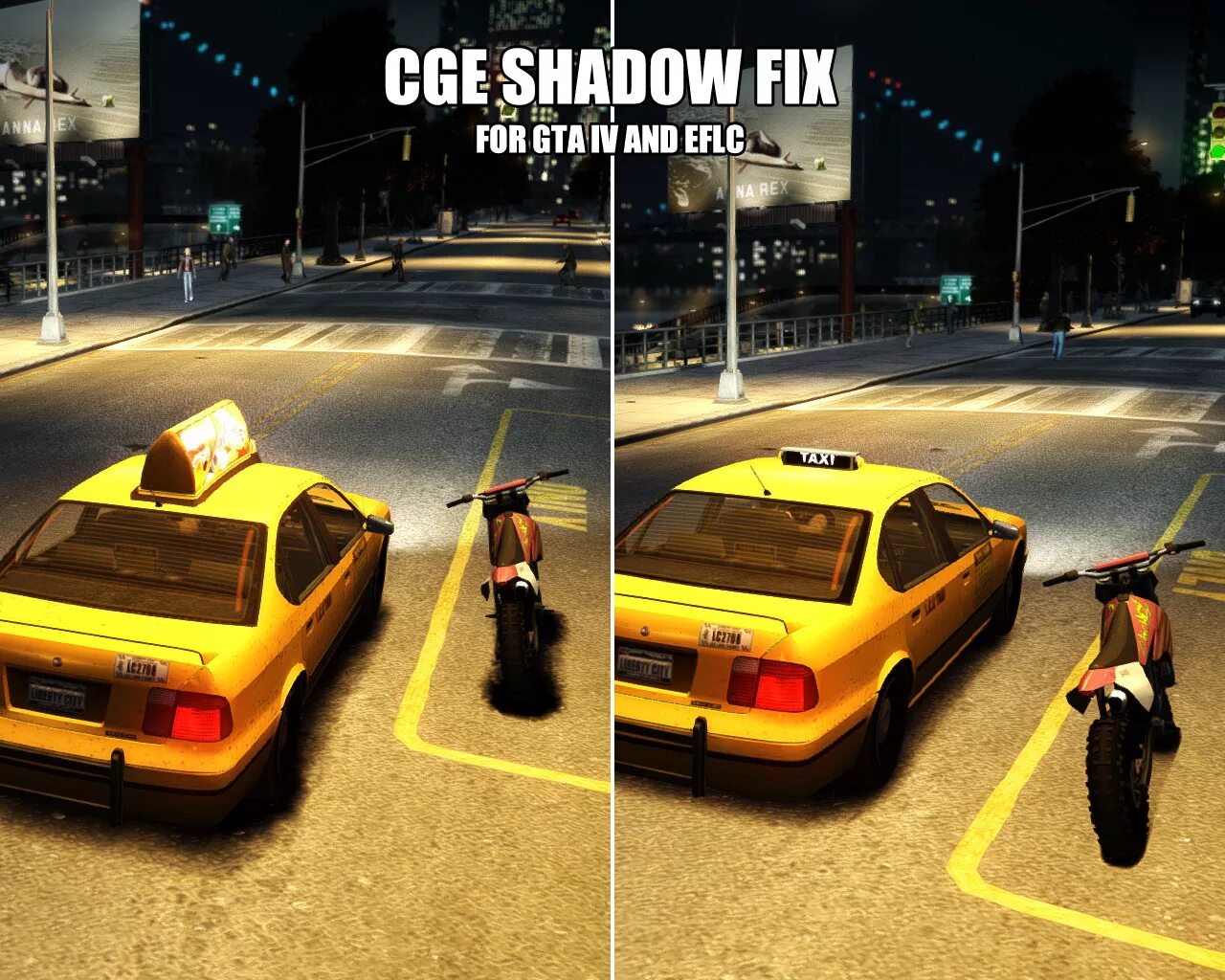 Grand Theft auto IV (GTA IV) (2008). Фикс цветокора ГТА 4. Тени от фар GTA 4. GTA 4 EFLC. Gta 4 fix