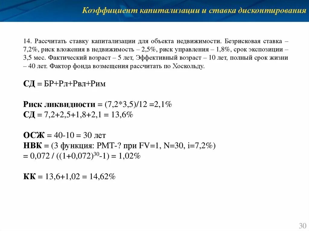 Коэффициент капитализации и ставка дисконтирования. Ставка дисконтирования и ставка капитализации для недвижимости. Расчет ставки капитализации дисконтирования. Рассчитать ставку капитализации для объекта недвижимости.