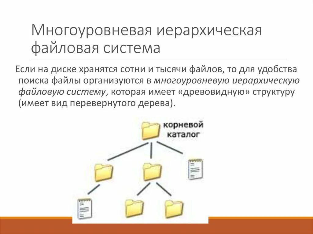 Тест по информатике файловая система 7 класс. Иерархическая система файловой системы. иерархическая система папок. многоуровневую иерархическую файловую структуру. многоуровневые иерархические системы.