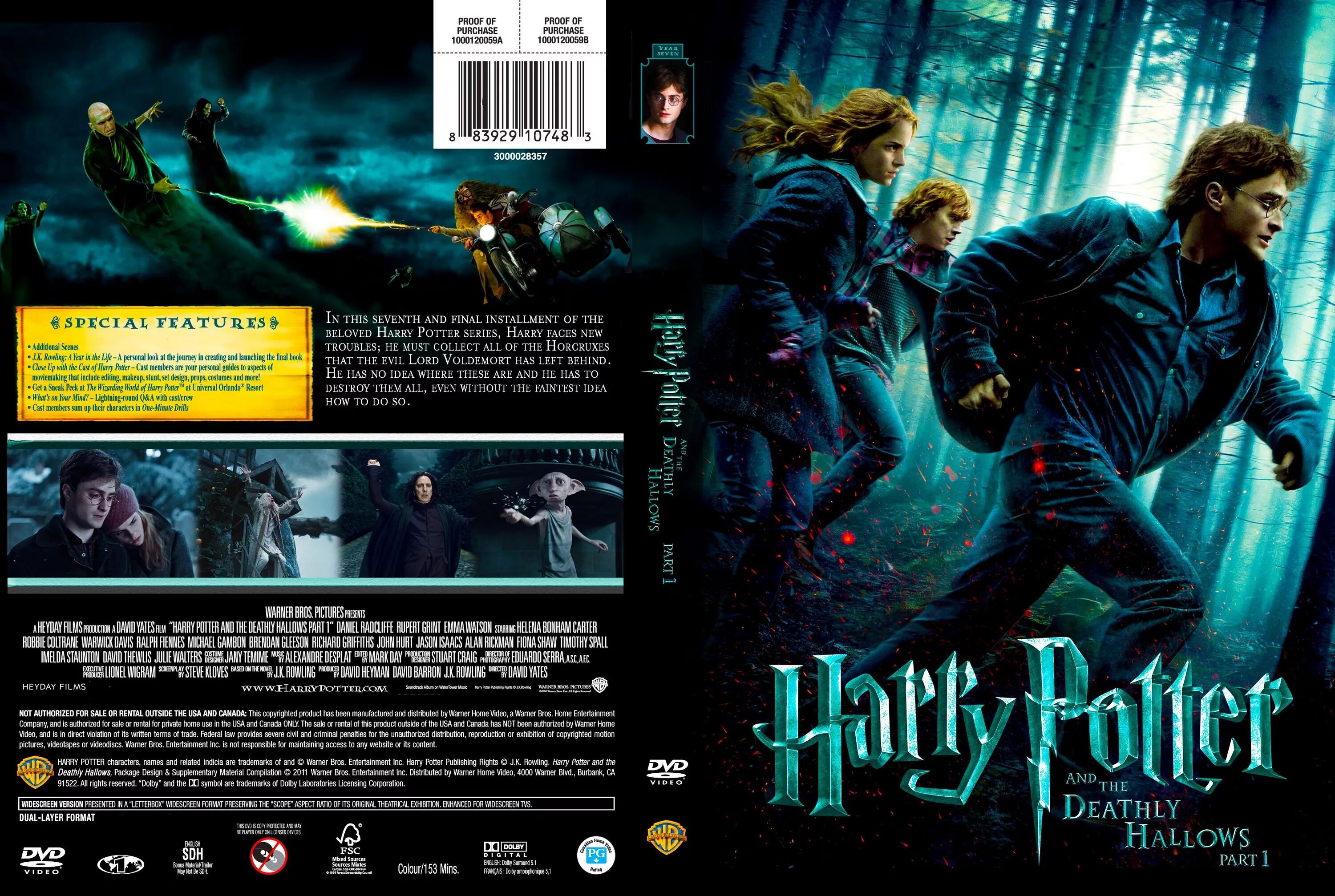 Аудиокниги дары смерти 1. Harry Potter and the Deathly Hallows: Part 1 (2010).